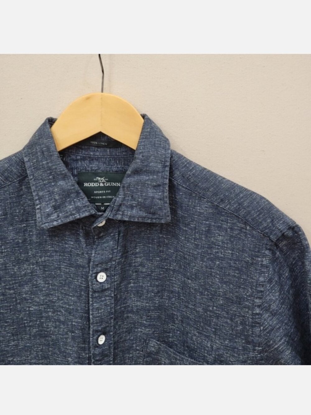 Rodd & Gunn Short Sleeve Linen Shirt M